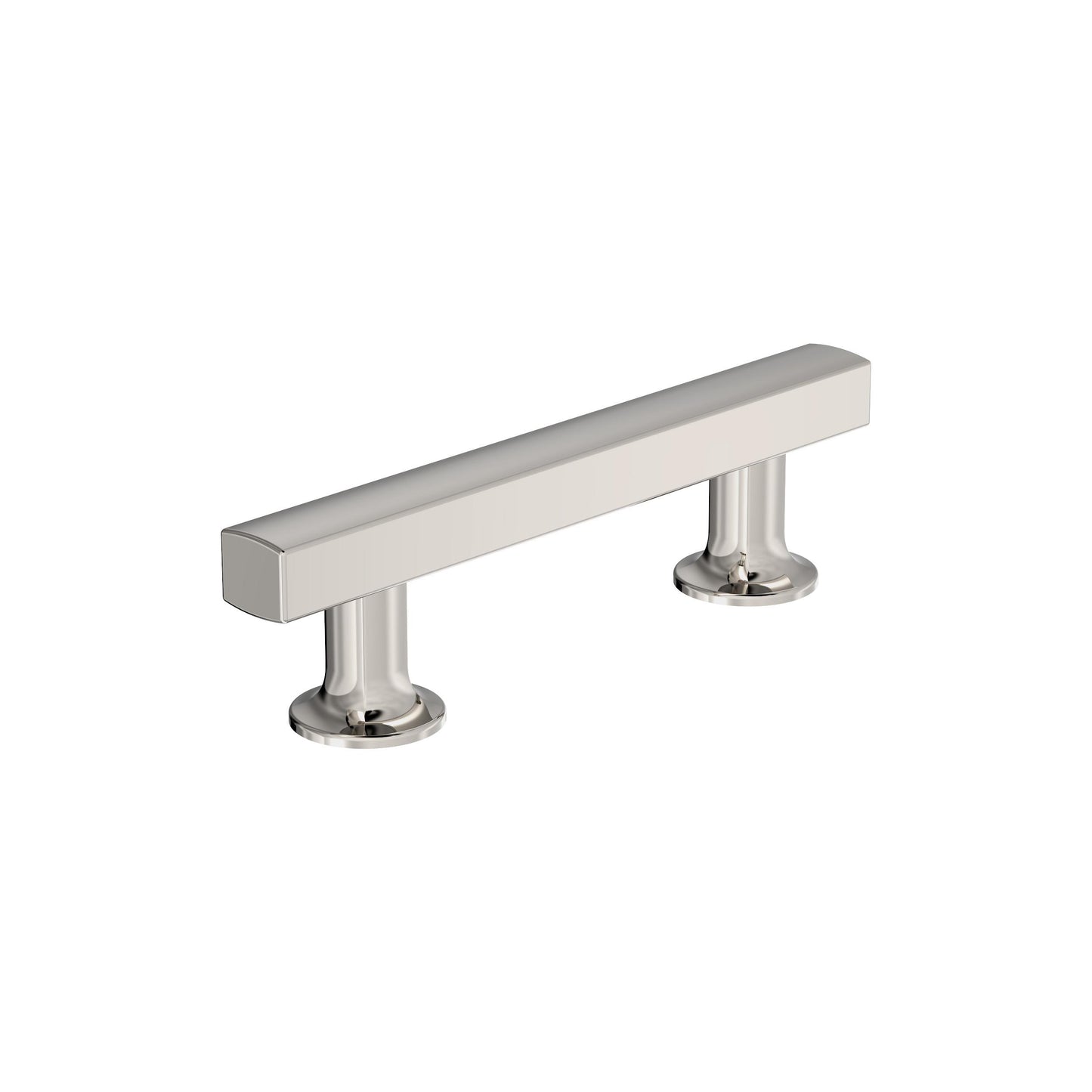 Amerock Everett Pull - 3 inch (76mm) CTC - Polished Nickel