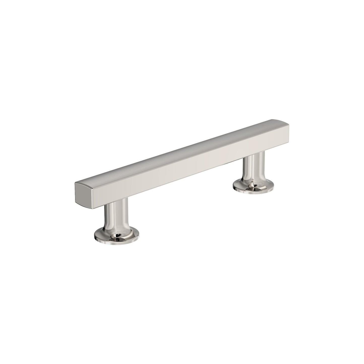 Amerock Everett Pull - 3-3/4 inch (96mm) CTC - Polished Nickel