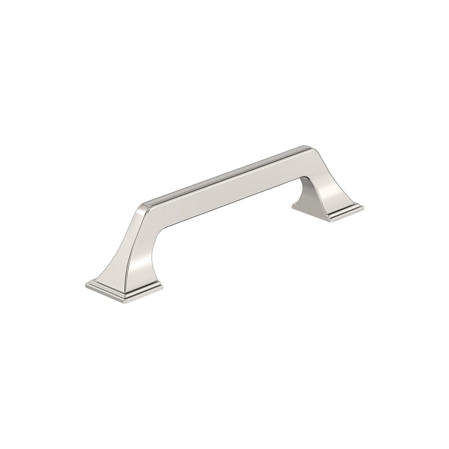 Amerock Exceed Pull - 5-1/16 inch (128mm) CTC - Polished Nickel