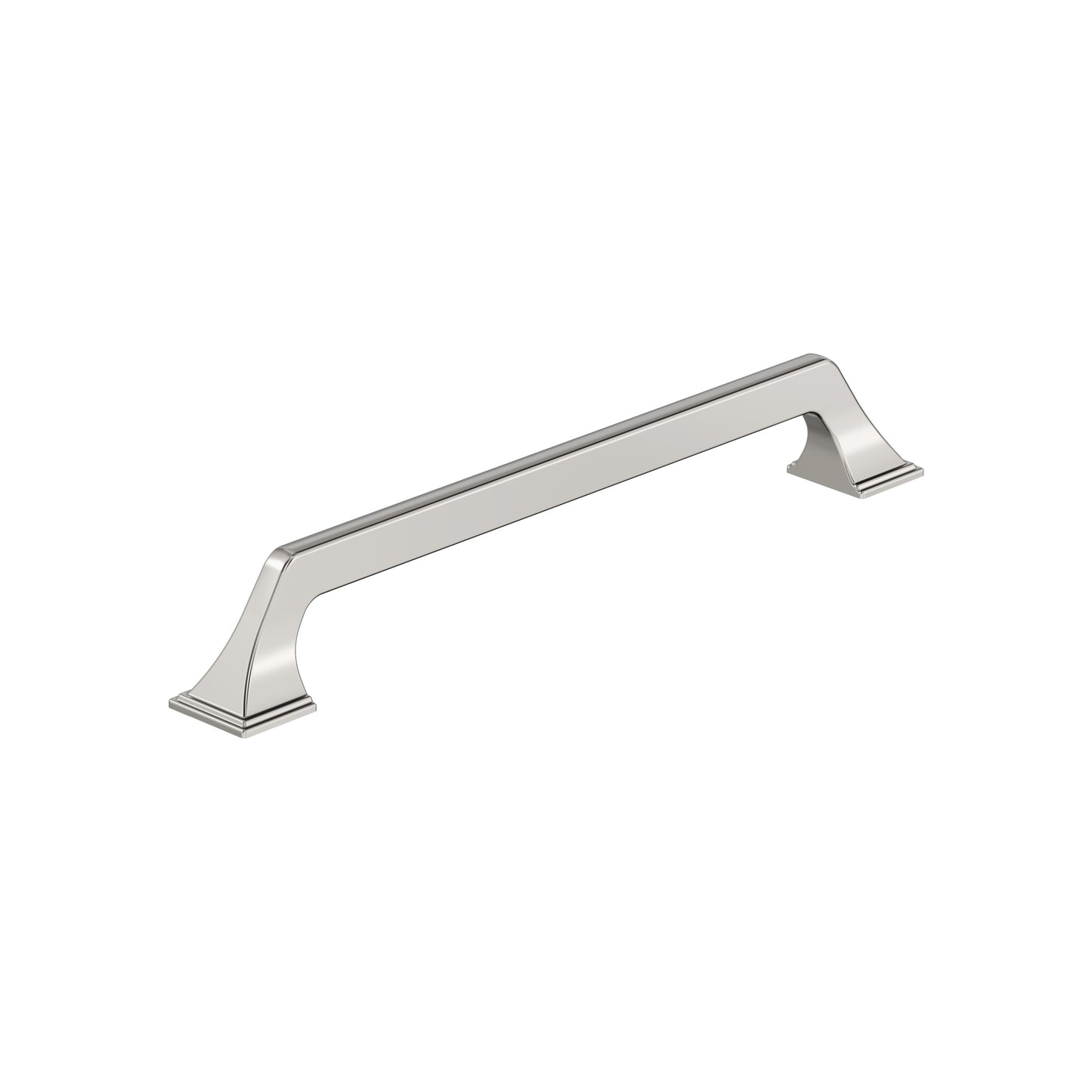 Amerock Exceed Pull - 7-9/16 inch (192mm) CTC - Polished Nickel