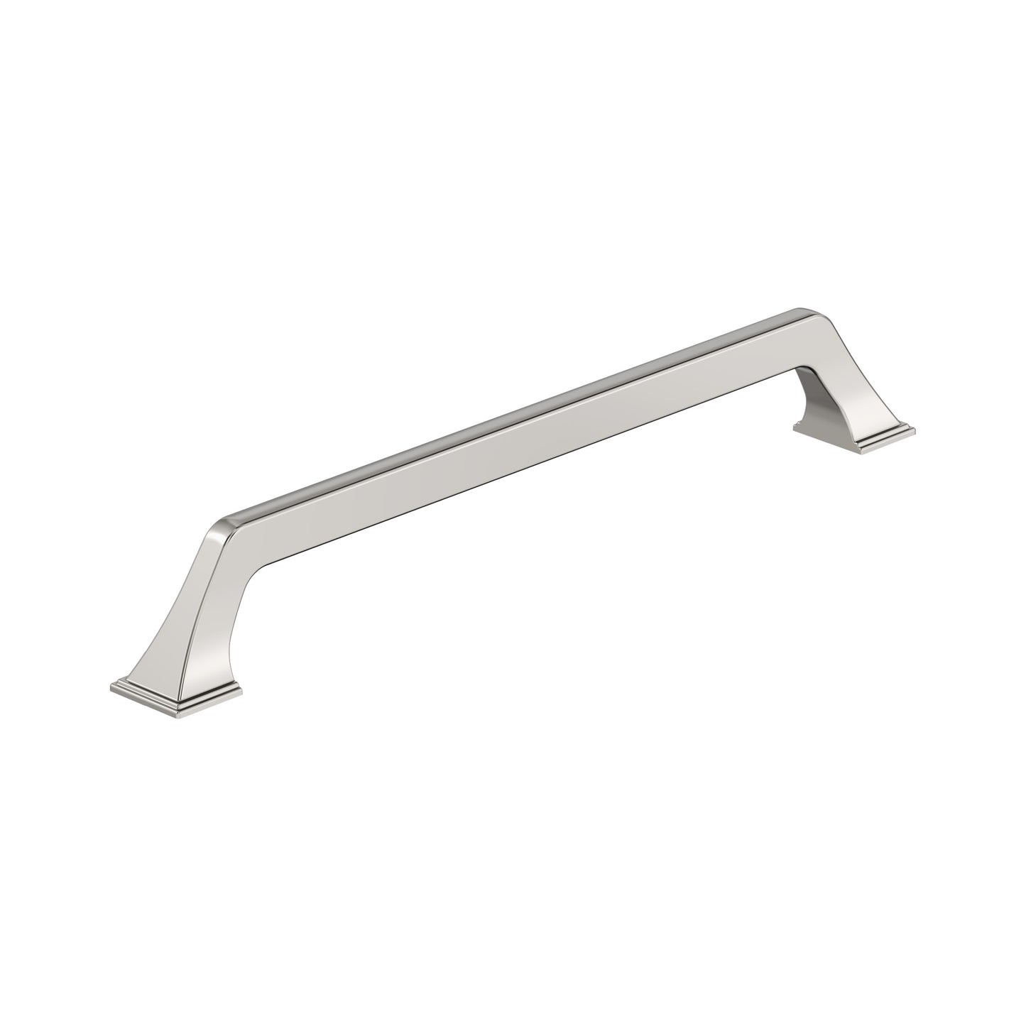 Amerock Exceed Pull - 10-1/16 inch (256mm) CTC - Polished Nickel