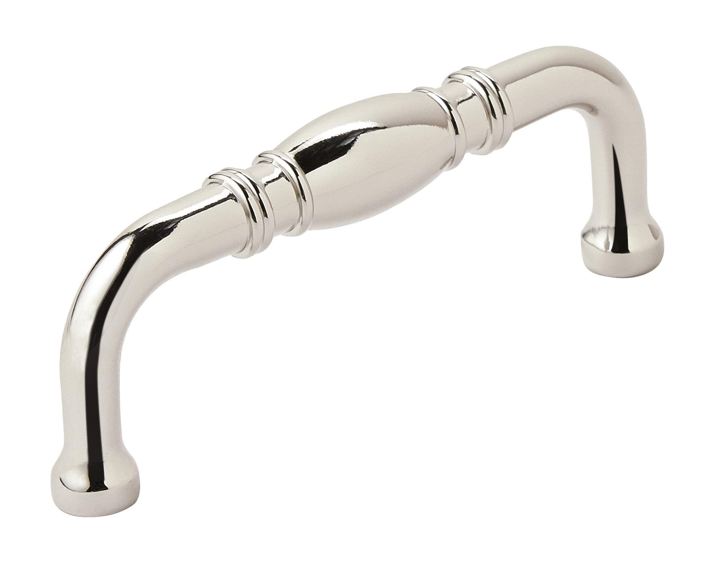 Amerock Granby Pull - 3 inch (76mm) CTC - Polished Nickel