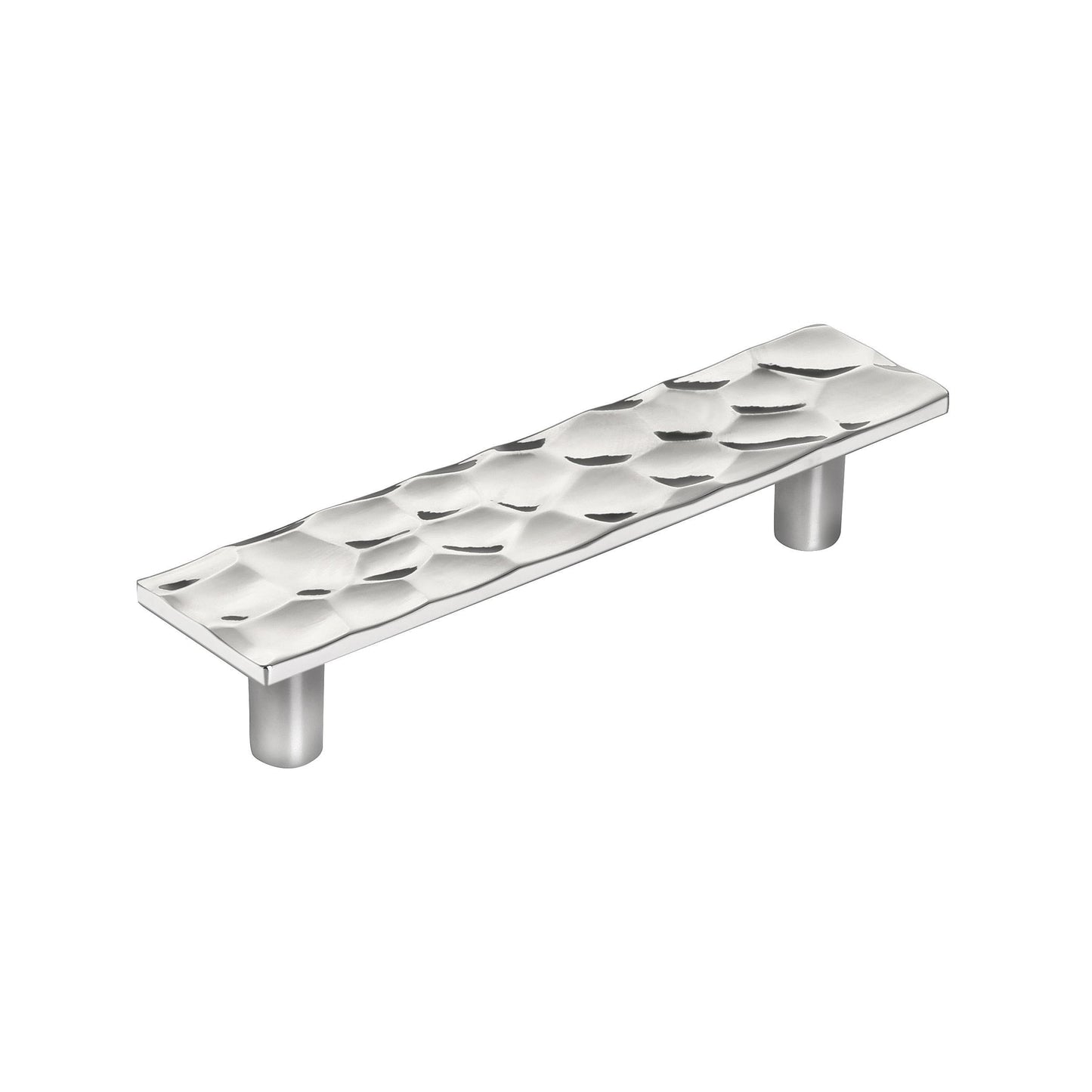Amerock Kamari Pull - 3-3/4 inch (96mm) CTC - Polished Nickel