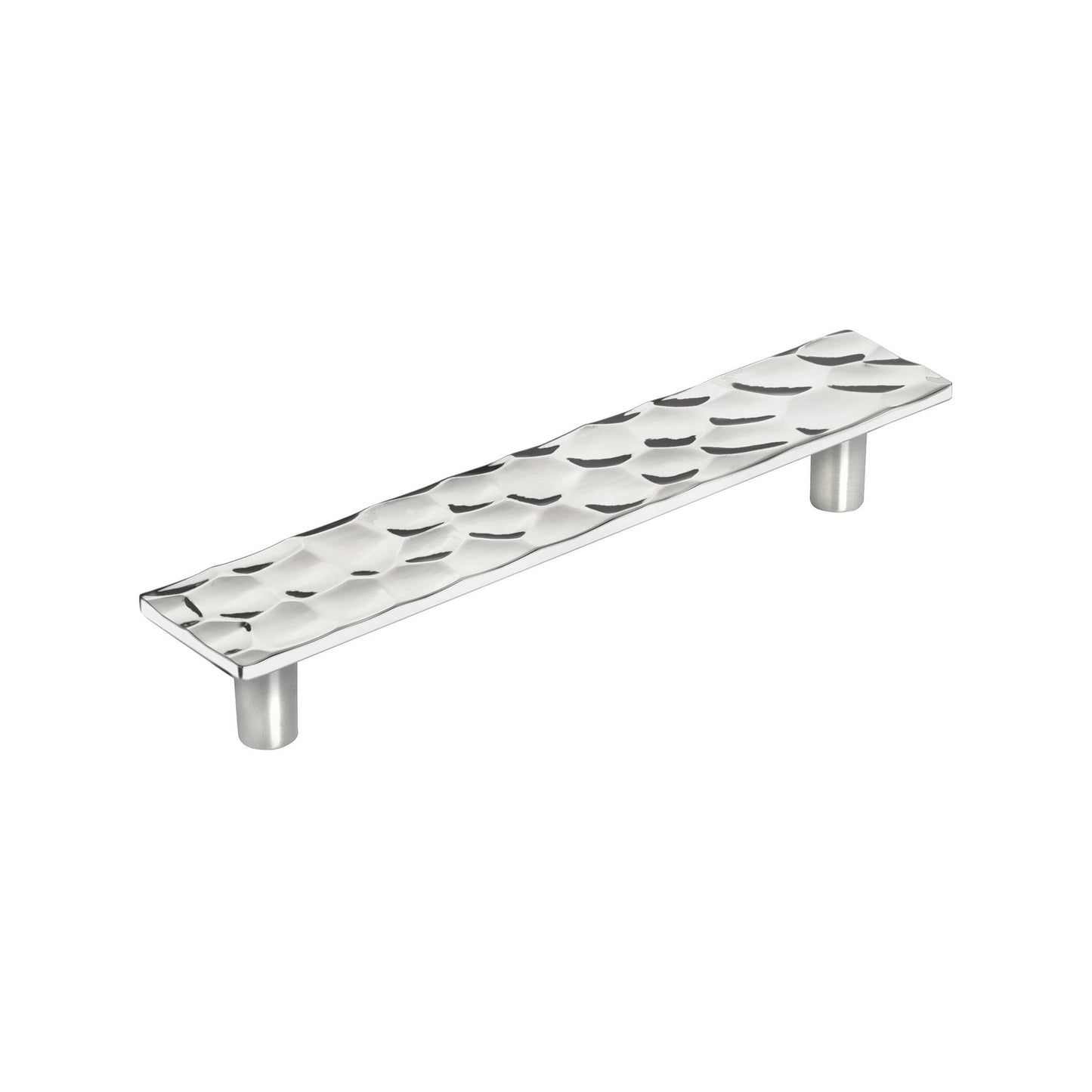 Amerock Kamari Pull - 5-1/16 inch (128mm) CTC - Polished Nickel