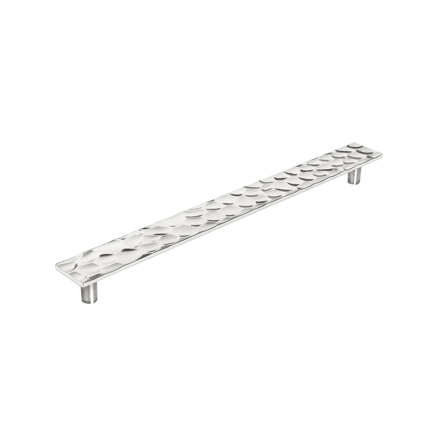 Amerock Kamari Pull - 10-1/16 inch (256mm) CTC - Polished Nickel