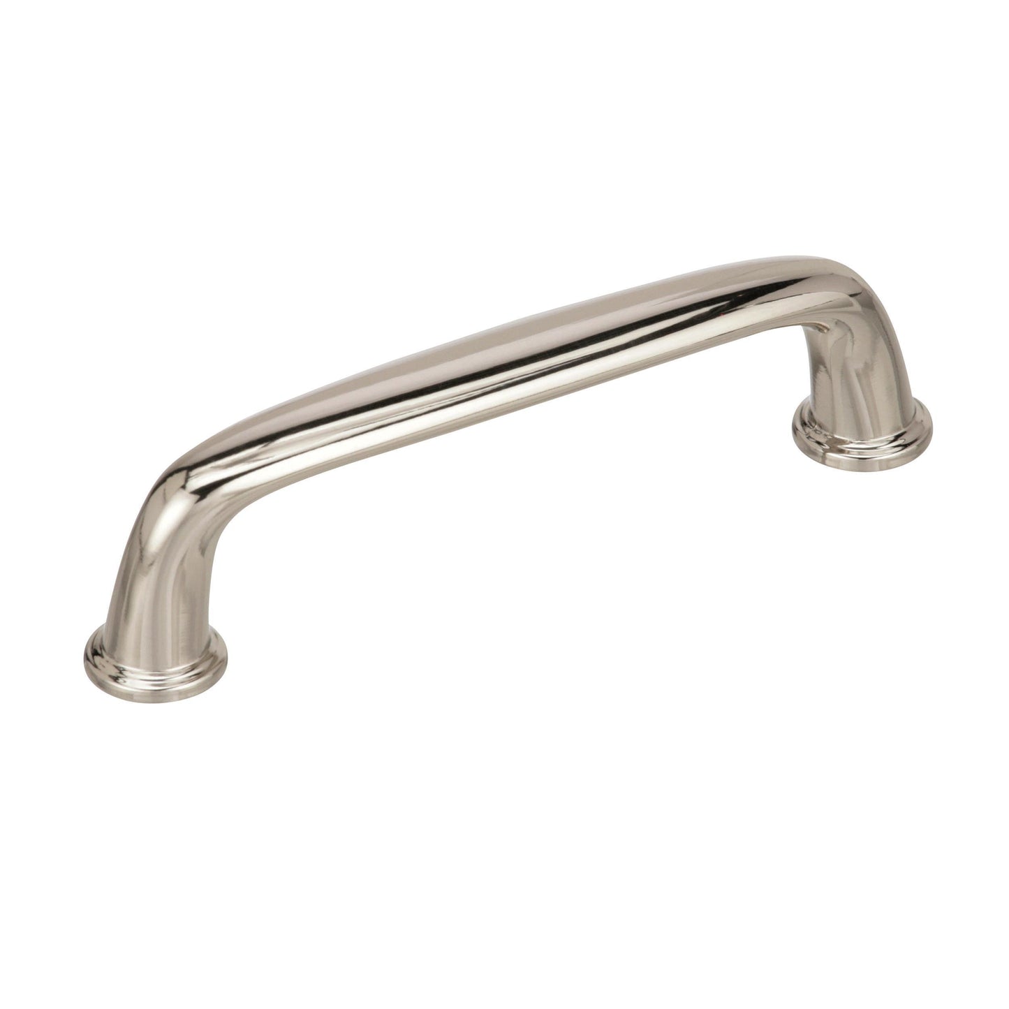 Amerock Kane Pull - 3-3/4 inch (96mm) CTC - Polished Nickel