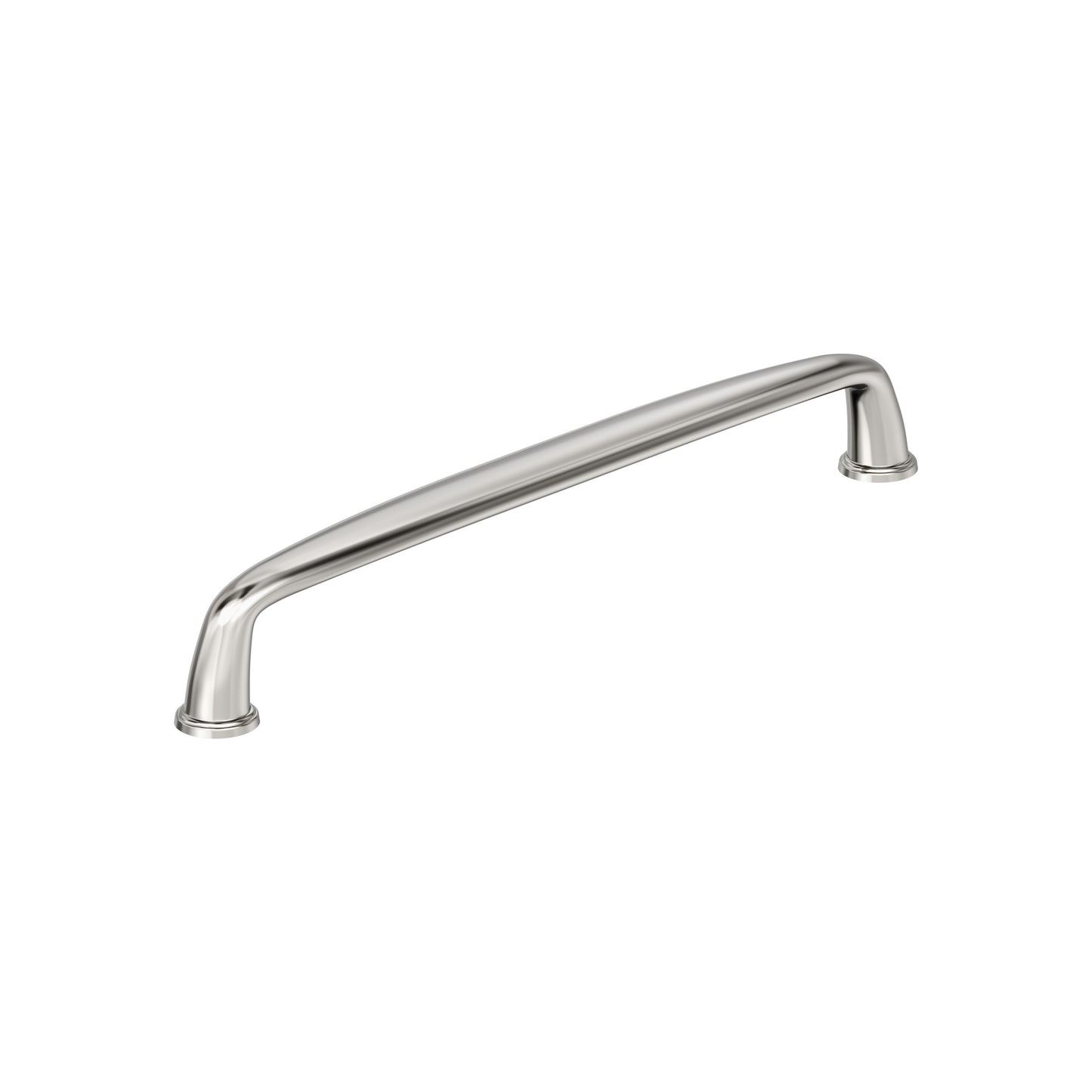 Amerock Kane Pull - 7-9/16 inch (192mm) CTC - Polished Nickel