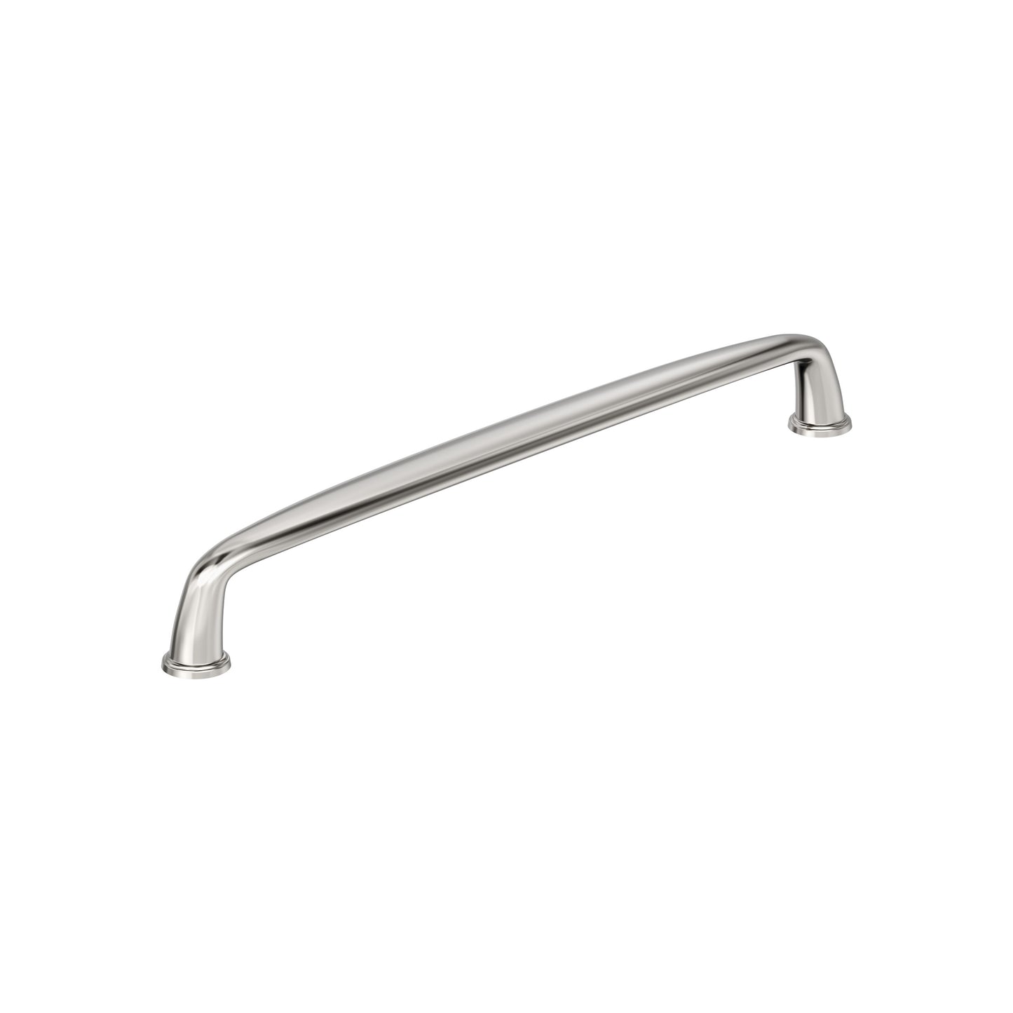 Amerock Kane Pull - 8-13/16 inch (224mm) CTC - Polished Nickel