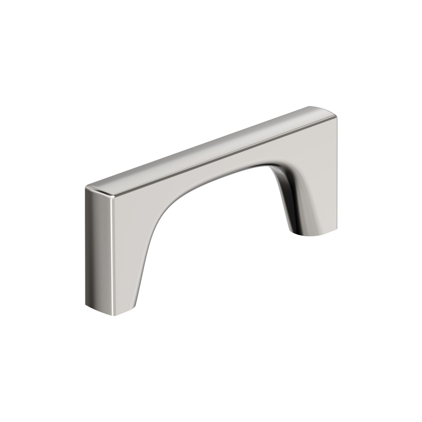 Amerock Merced Pull - 3 inch (76mm) CTC - Polished Nickel
