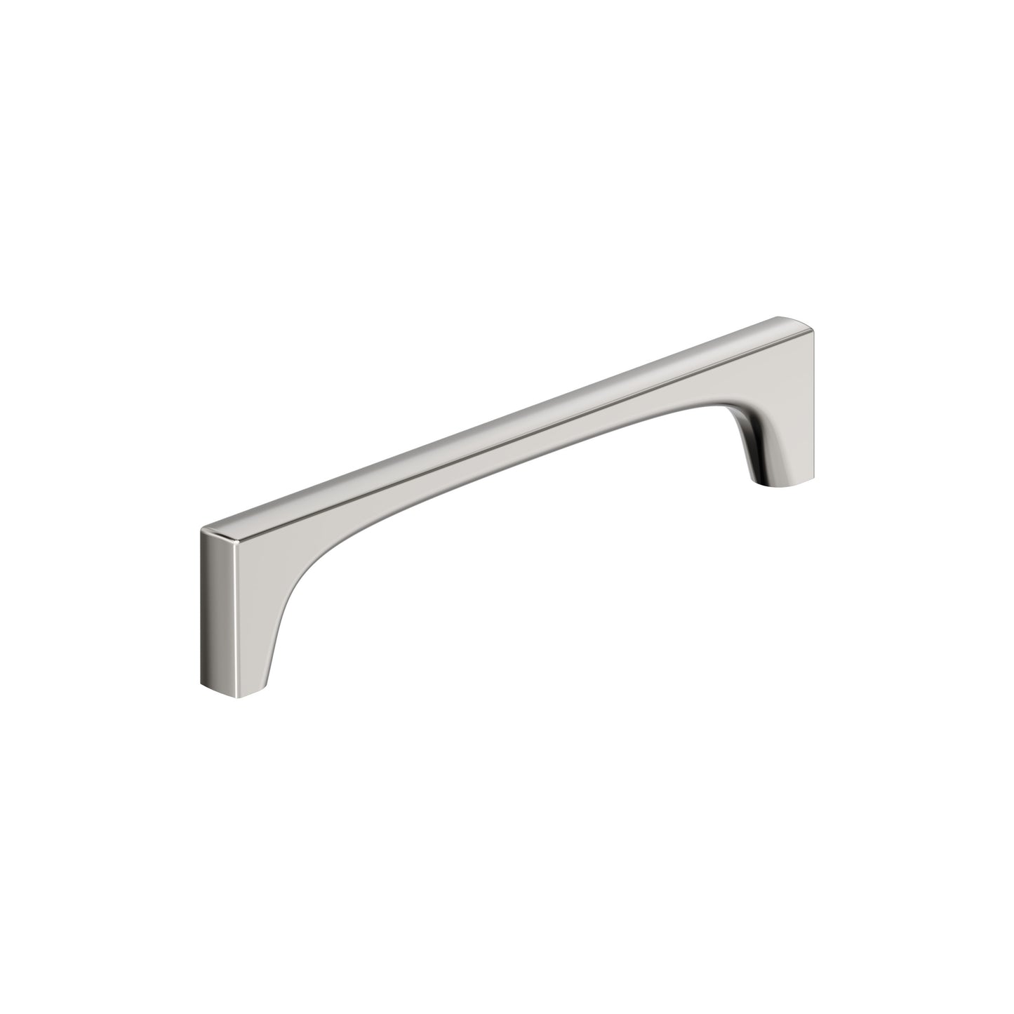 Amerock Merced Pull - 6-5/16 inch (160mm) CTC - Polished Nickel
