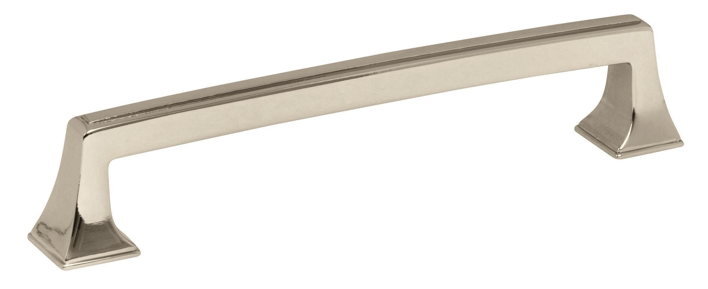 Amerock Mulholland Pull - 6-5/16 inch (160mm) CTC - Polished Nickel
