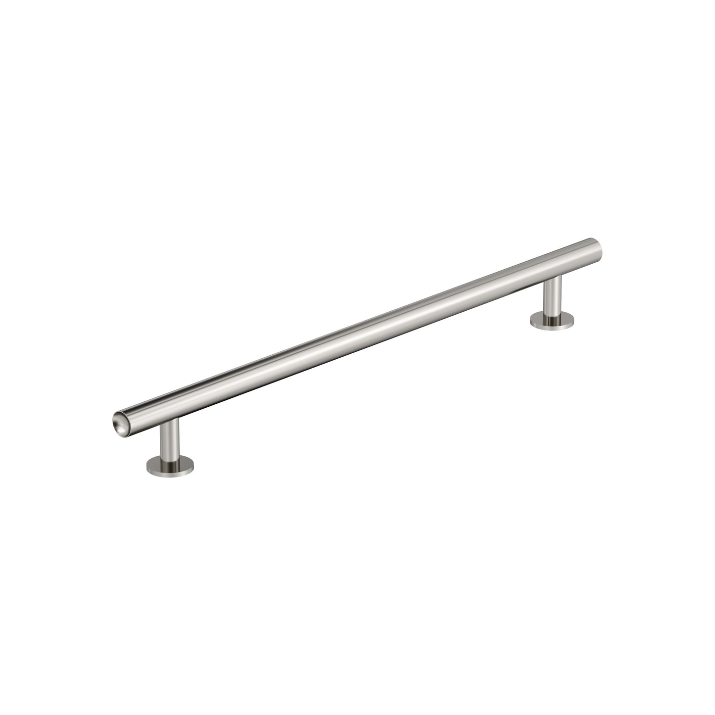 Amerock Radius Pull - 8-13/16 inch (224mm) CTC - Polished Nickel