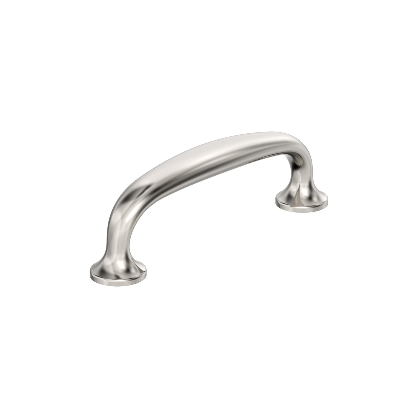 Amerock Renown Pull - 3 inch (76mm) CTC - Polished Nickel