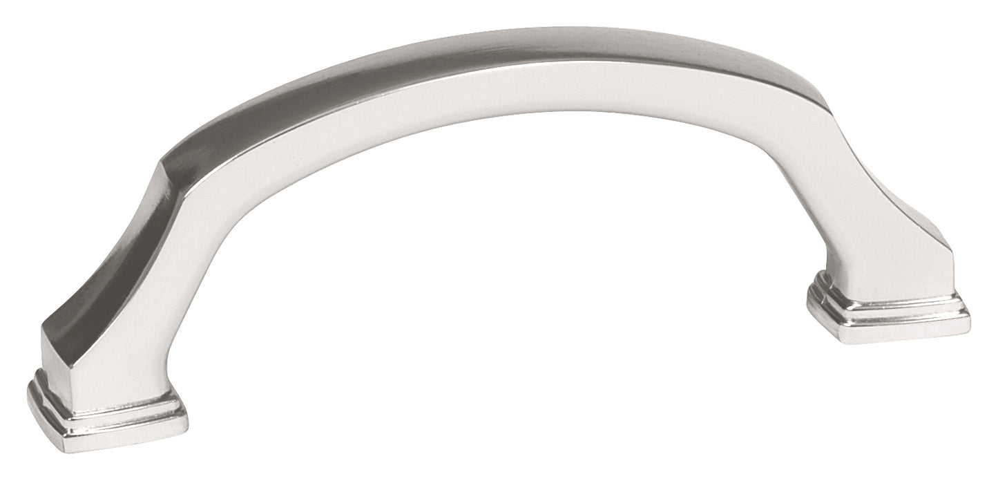 Amerock Revitalize Pull - 3 inch (76mm) CTC - Polished Nickel