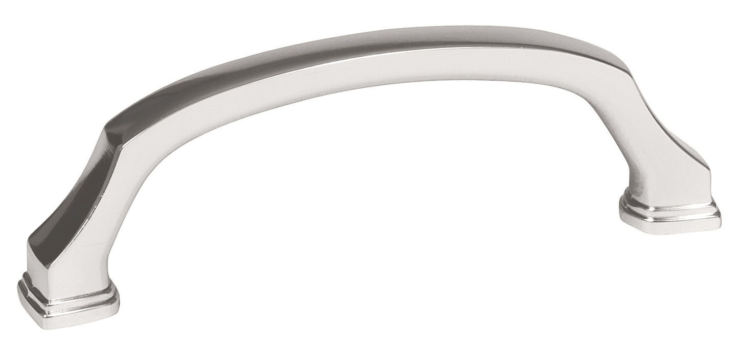 Amerock Revitalize Pull - 3-3/4 inch (96mm) CTC - Polished Nickel