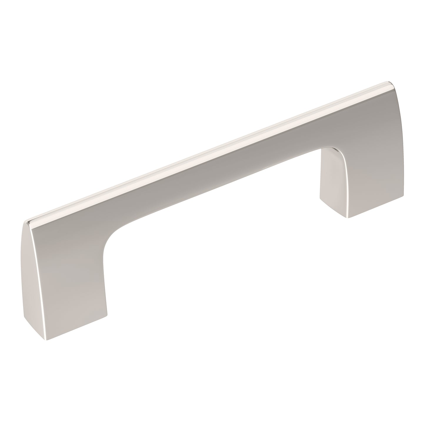 Amerock Riva Pull - 3 inch (76mm) CTC - Polished Nickel