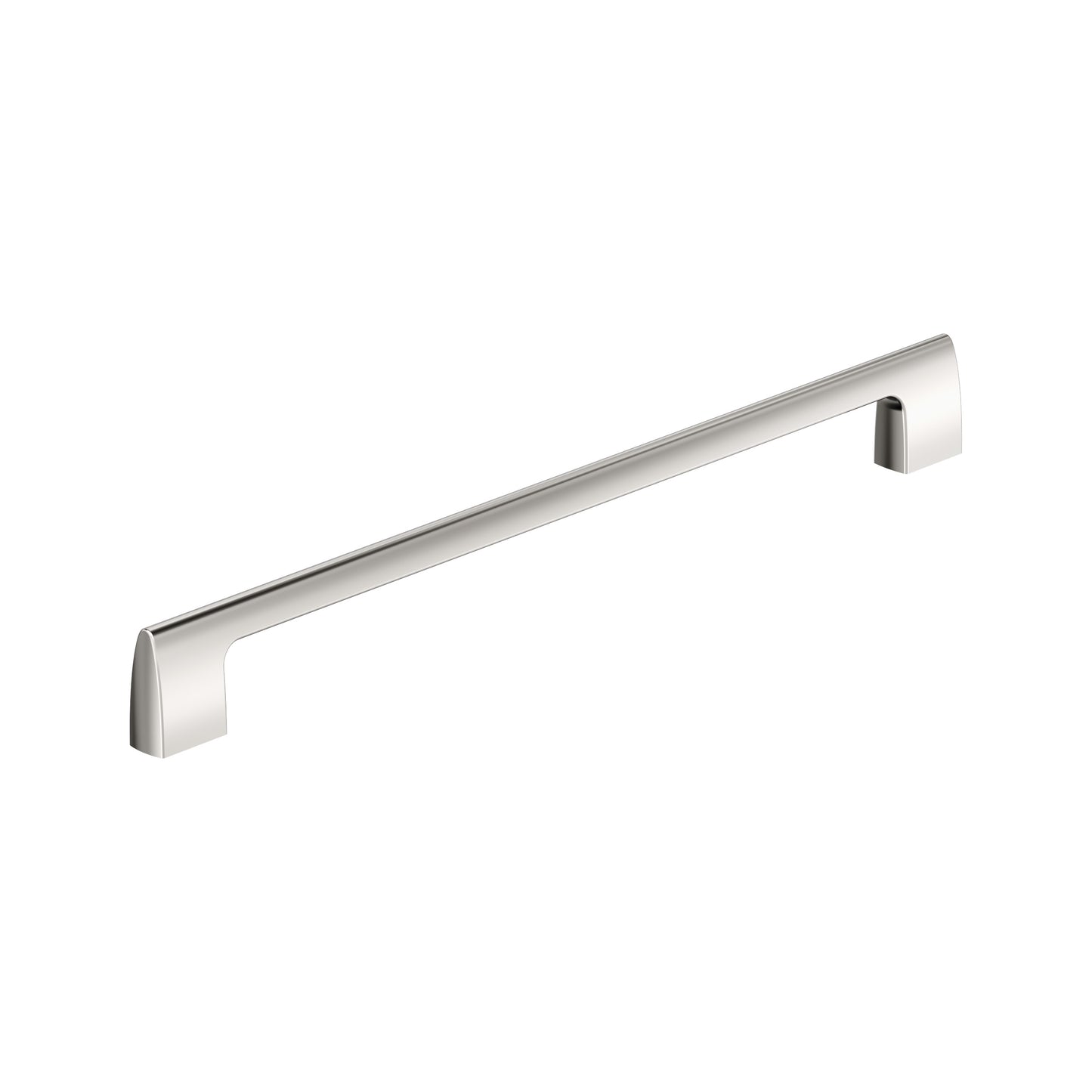 Amerock Riva Pull - 12-5/8 inch (320mm) CTC - Polished Nickel