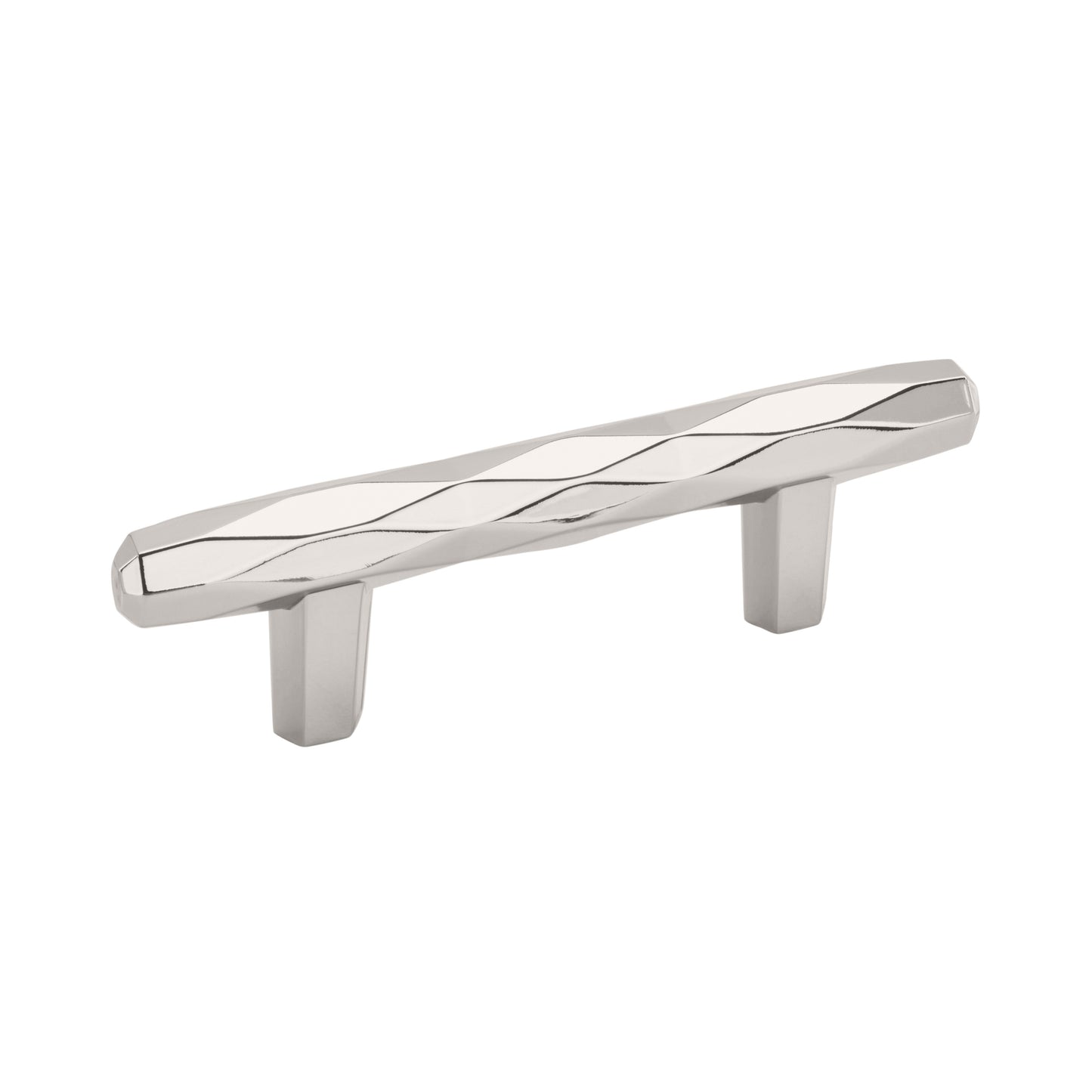 Amerock St. Vincent Pull - 3 inch (76mm) CTC - Polished Nickel