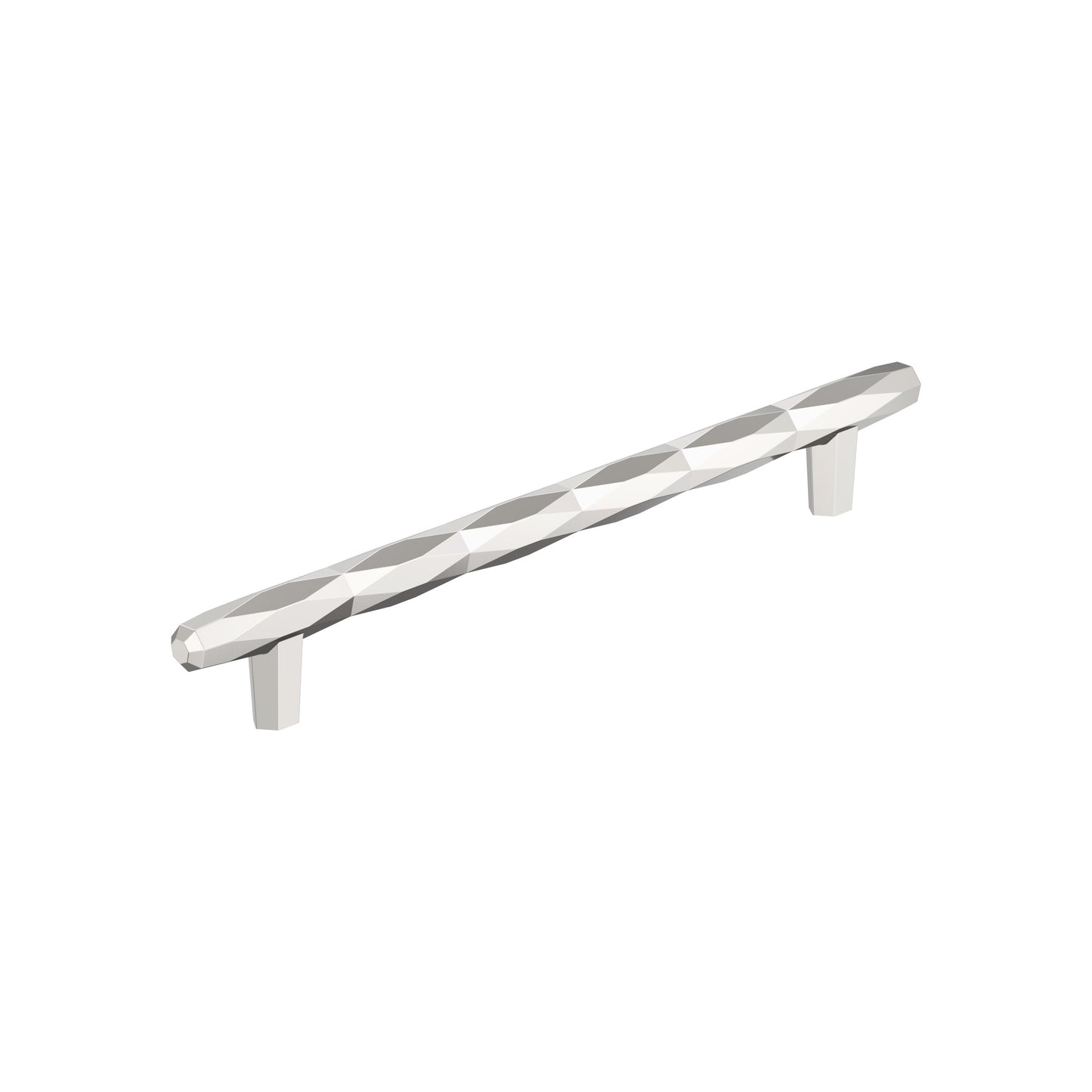 Amerock St. Vincent Pull - 8 inch (203mm) CTC - Polished Nickel