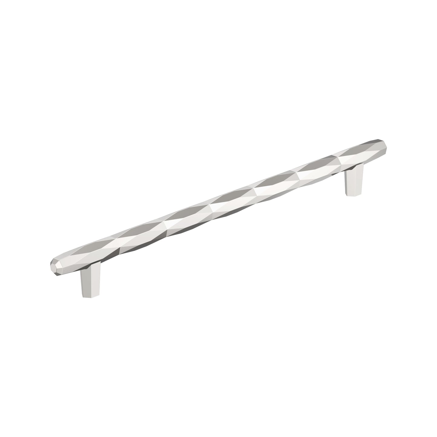 Amerock St. Vincent Pull - 10-1/16 inch (256mm) CTC - Polished Nickel