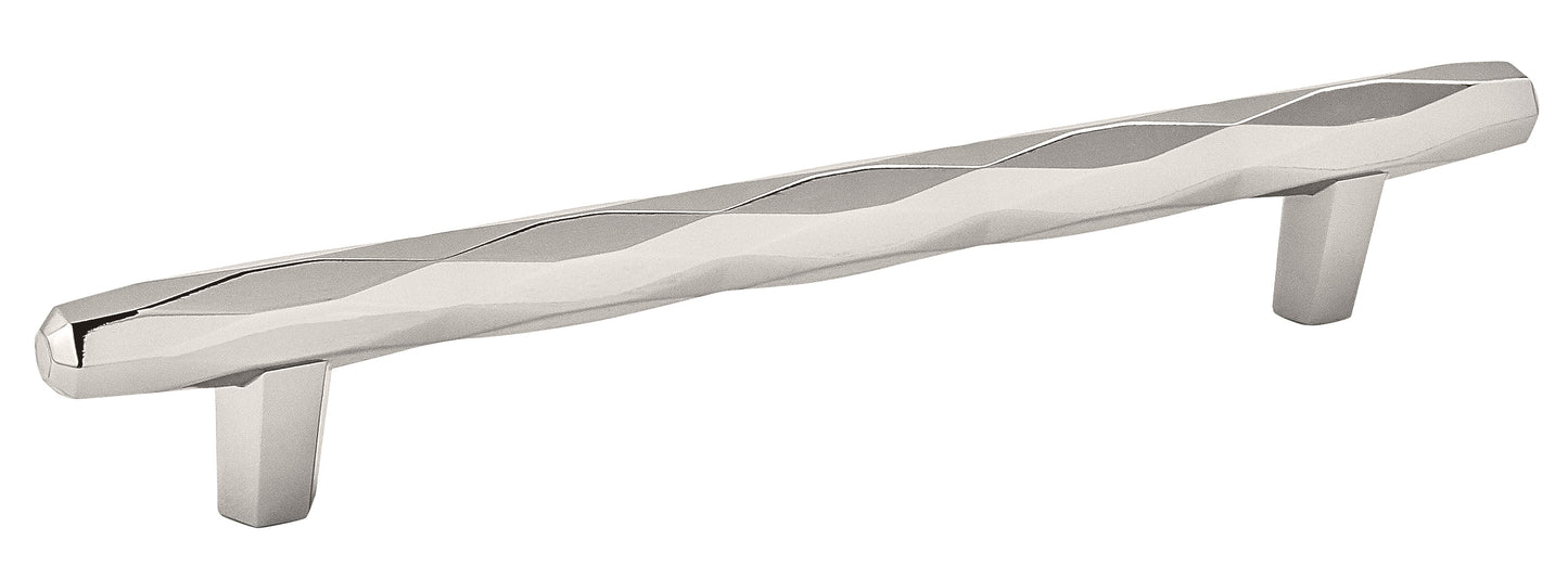 Amerock St. Vincent Pull - 6-5/16 inch (160mm) CTC - Polished Nickel