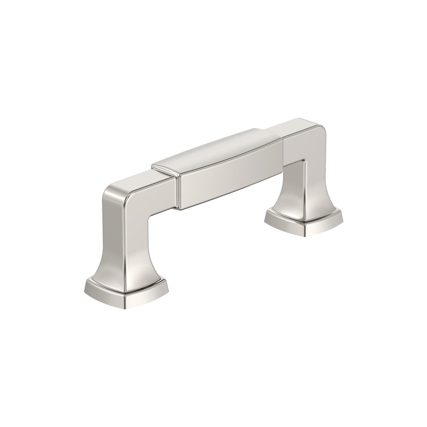Amerock Stature Pull - 3 inch (76mm) CTC - Polished Nickel