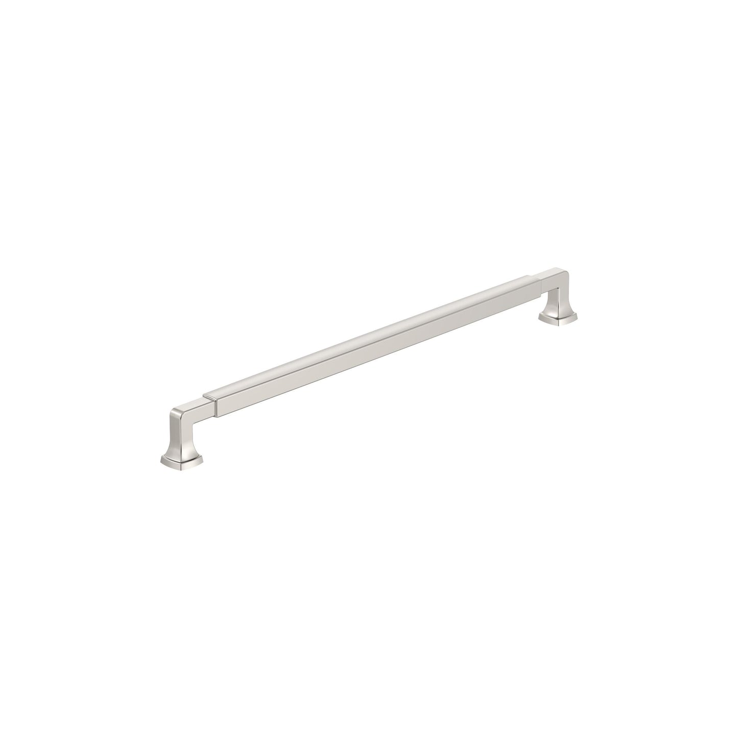 Amerock Stature Pull - 12-5/8 inch (320mm) CTC - Polished Nickel