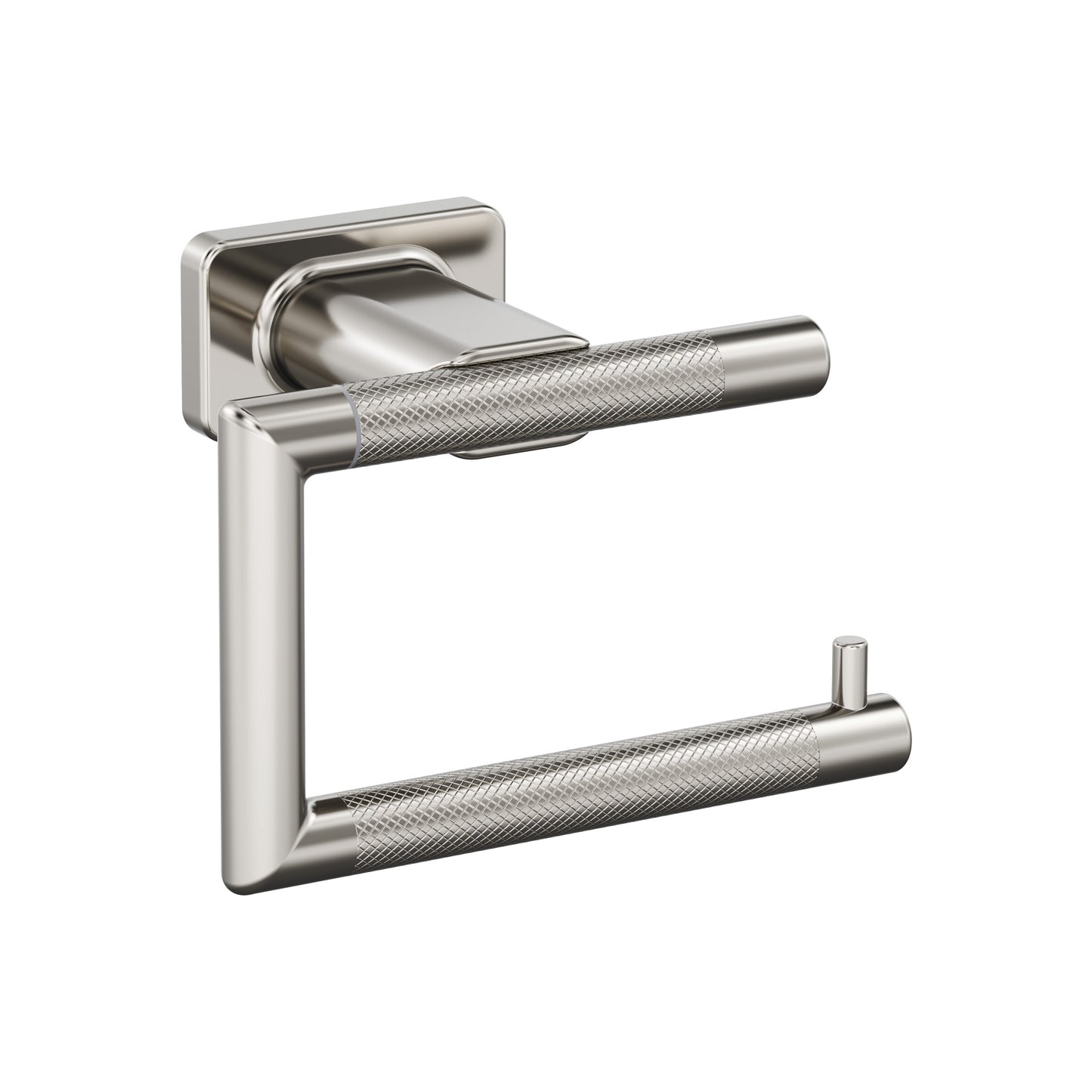Amerock Bronx Tissue Holder - Single Post - Polished Nickel