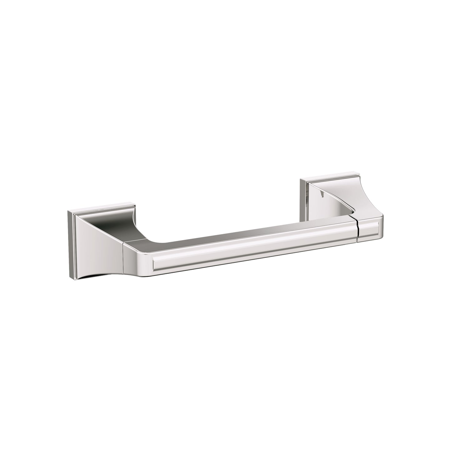 Amerock Mulholland Tissue Holder - Pivoting Double Post - Polished Nickel
