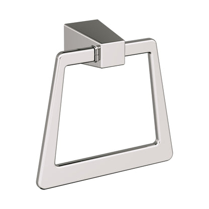 Amerock Blackrock Towel Ring - Polished Nickel