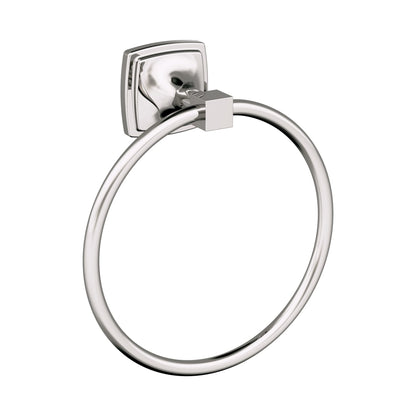 Amerock Stature Towel Ring - Polished Nickel