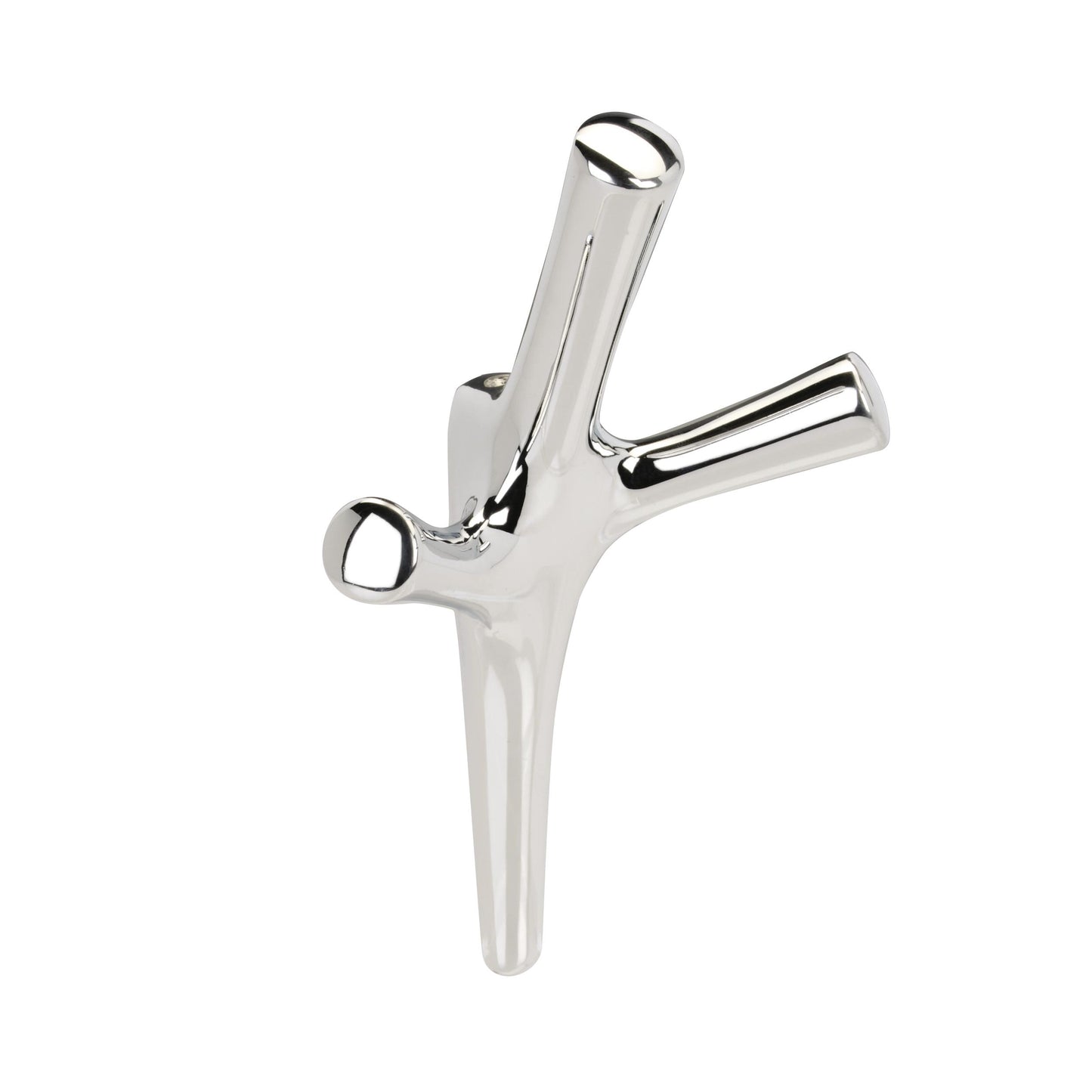 Amerock Kodiak Decorative Hook - Triple Prong - Polished Nickel