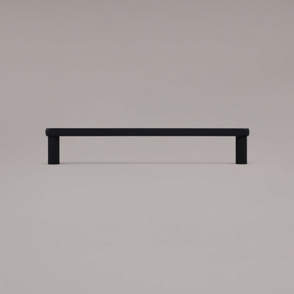 Hapny Ribbed Cabinet Pull - 12 in (304.8mm) (Appliance Pull) - Matte Black