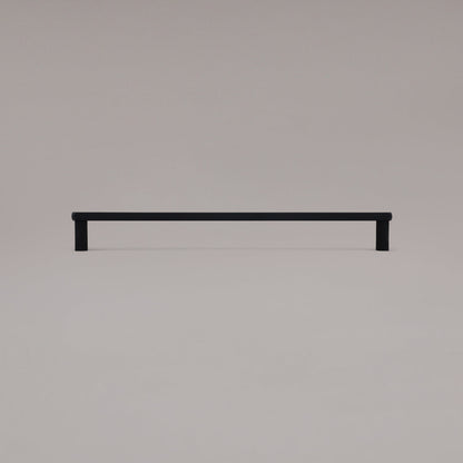 Hapny Ribbed Cabinet Pull - 18 in (457.2mm) (Appliance Pull) - Matte Black
