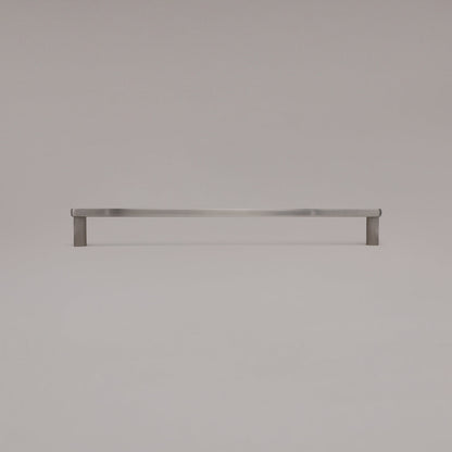 Hapny Ribbed Cabinet Pull - 18 in (457.2mm) (Appliance Pull) - Satin Nickel