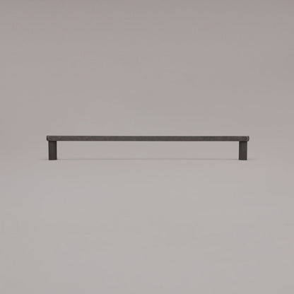 Hapny Ribbed Cabinet Pull - 18 in (457.2mm) (Appliance Pull) - Weathered Nickel