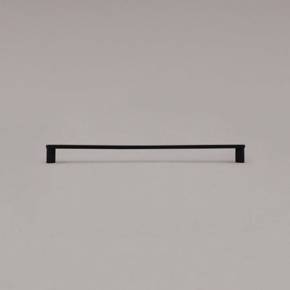 Hapny Ribbed Cabinet Pull - 12 in (304.8mm) - Matte Black