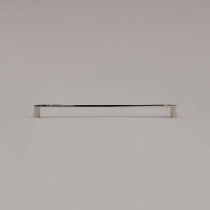 Hapny Ribbed Cabinet Pull - 12 in (304.8mm) - Polished Nickel