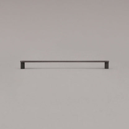 Hapny Ribbed Cabinet Pull - 12 in (304.8mm) - Weathered Nickel