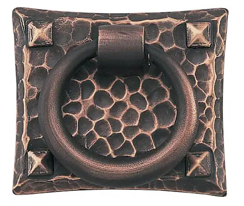 Emtek Hammered Ring Pull