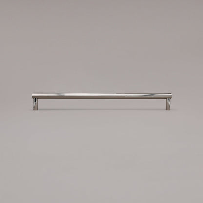 Hapny Sunburst Cabinet Pull - 18 in (457.2mm) (Appliance Pull) - Polished Nickel