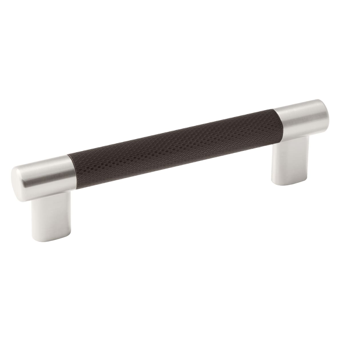 Amerock Esquire Cabinet Pull - Satin Nickel/Oil-Rubbed Bronze