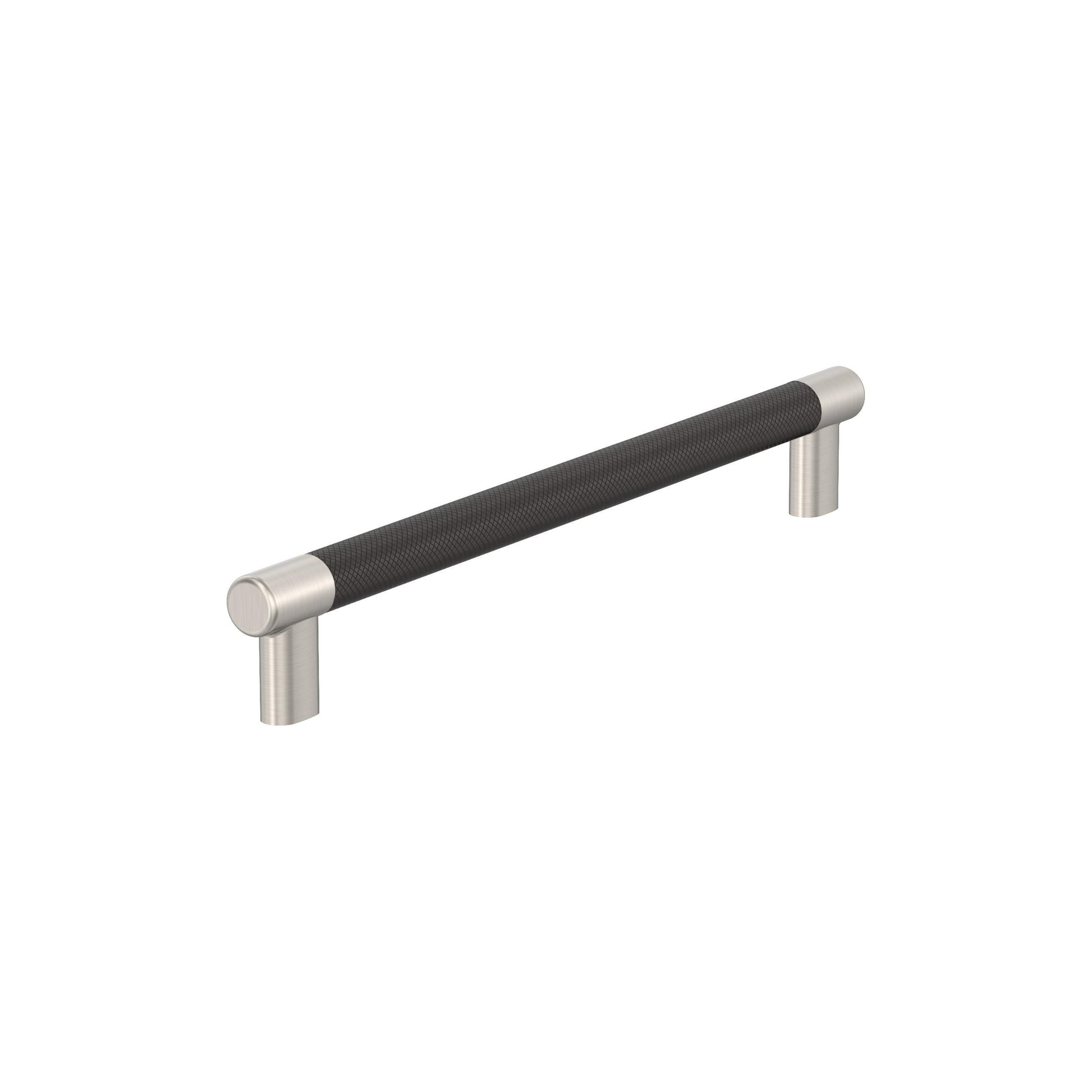 Amerock Esquire Appliance Pull - 12 inch (305mm) CTC - Satin Nickel/Oil-Rubbed Bronze