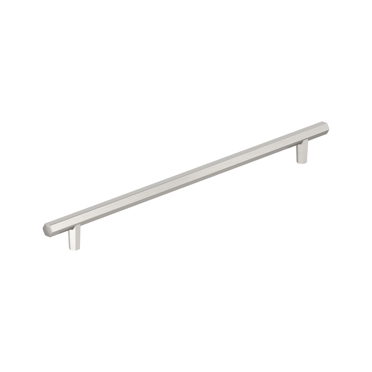 Amerock Caliber Cabinet Pull - Satin Nickel