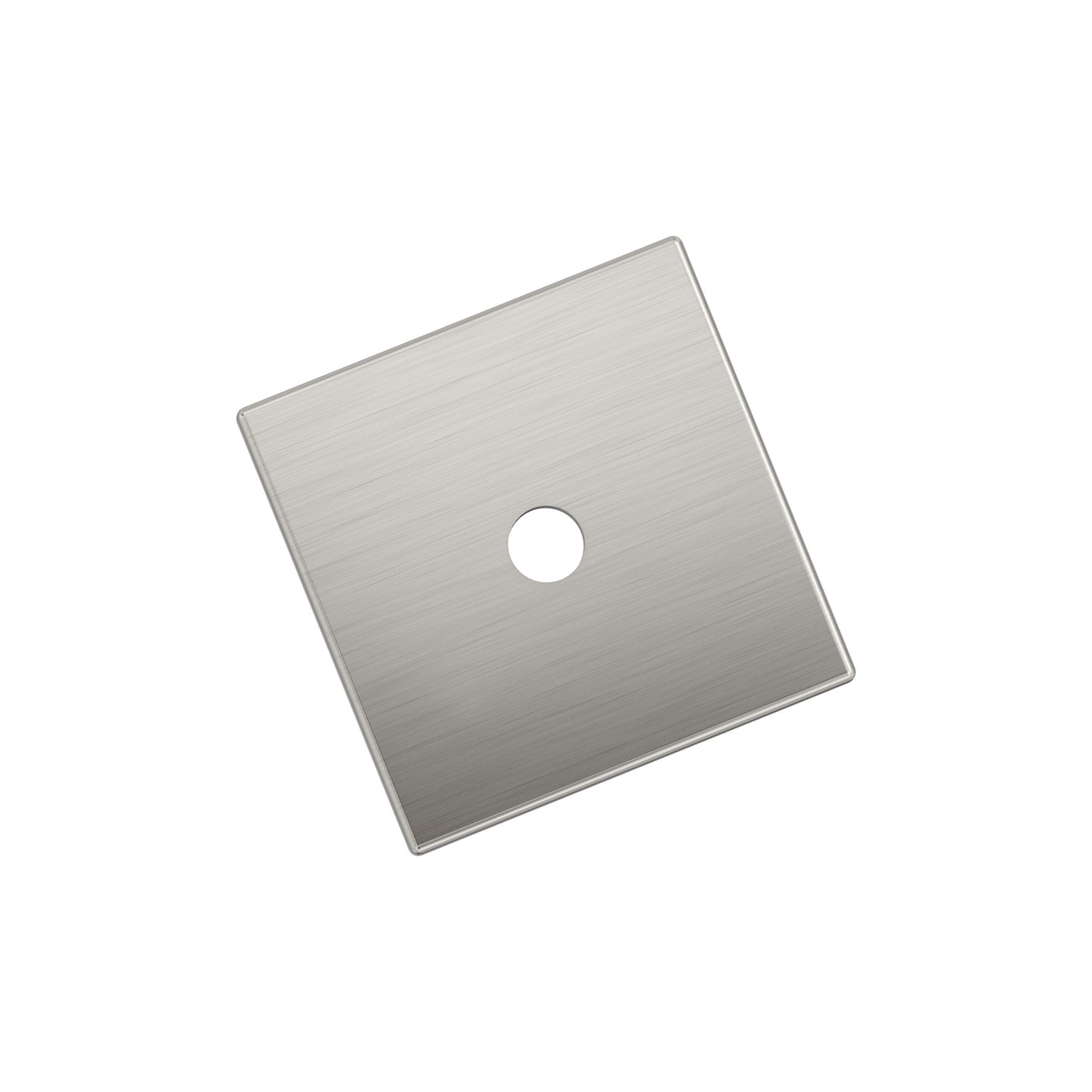 Amerock Ladera Backplate - 1-3/16 inch (30mm) Length - Satin Nickel