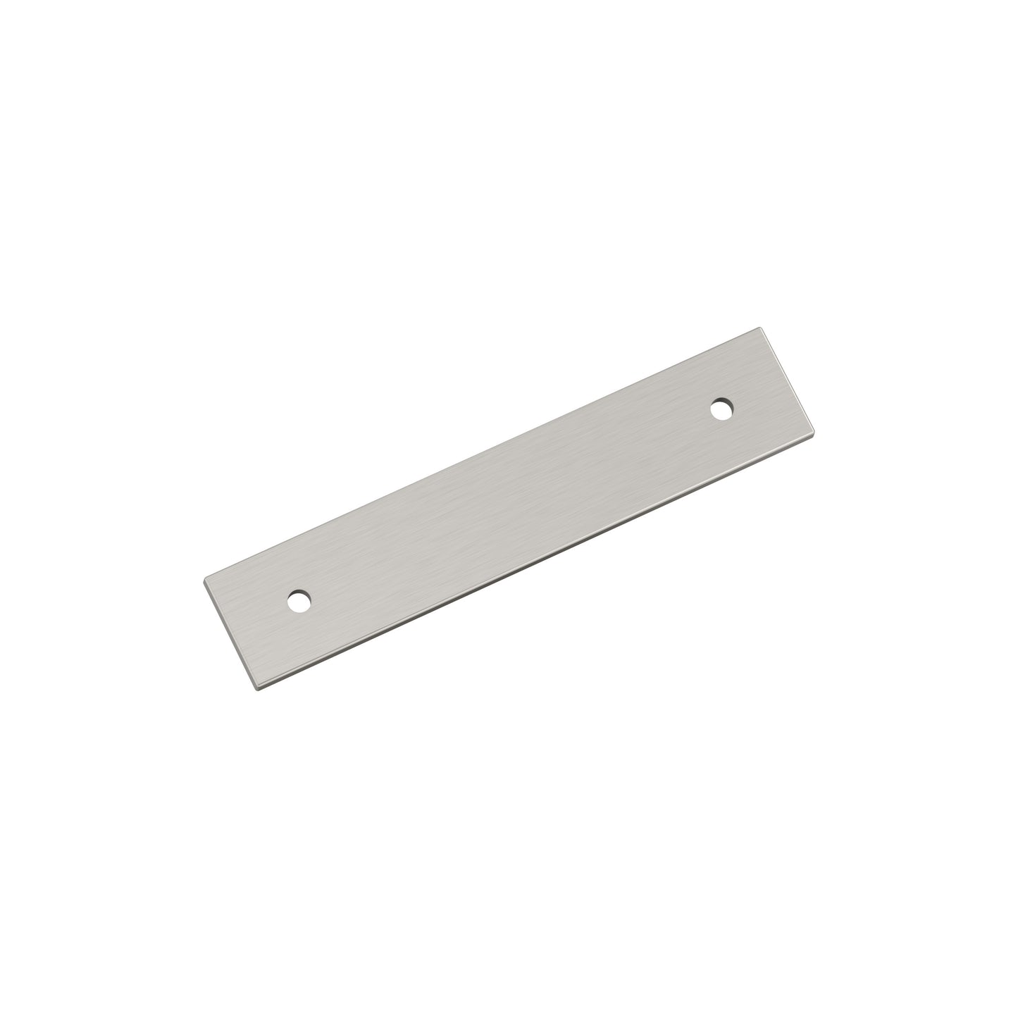 Amerock Ladera Backplate - 3-3/4 inch (96mm) CTC - Satin Nickel