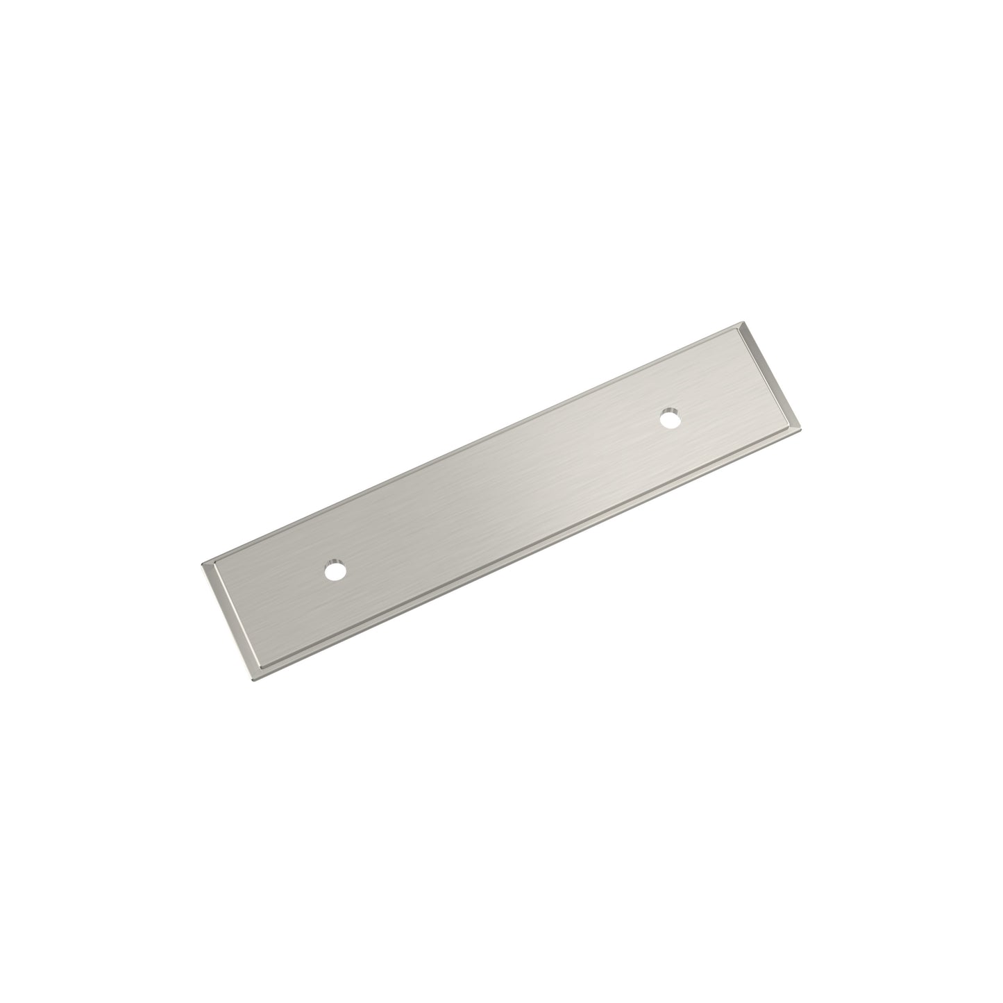 Amerock Maymont Backplate - 3 inch (76mm) CTC - Satin Nickel