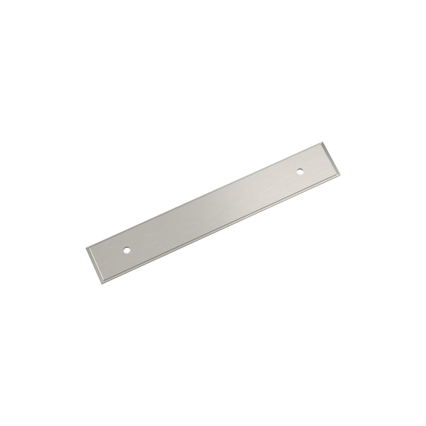 Amerock Maymont Backplate - 5-1/16 inch (128mm) CTC - Satin Nickel