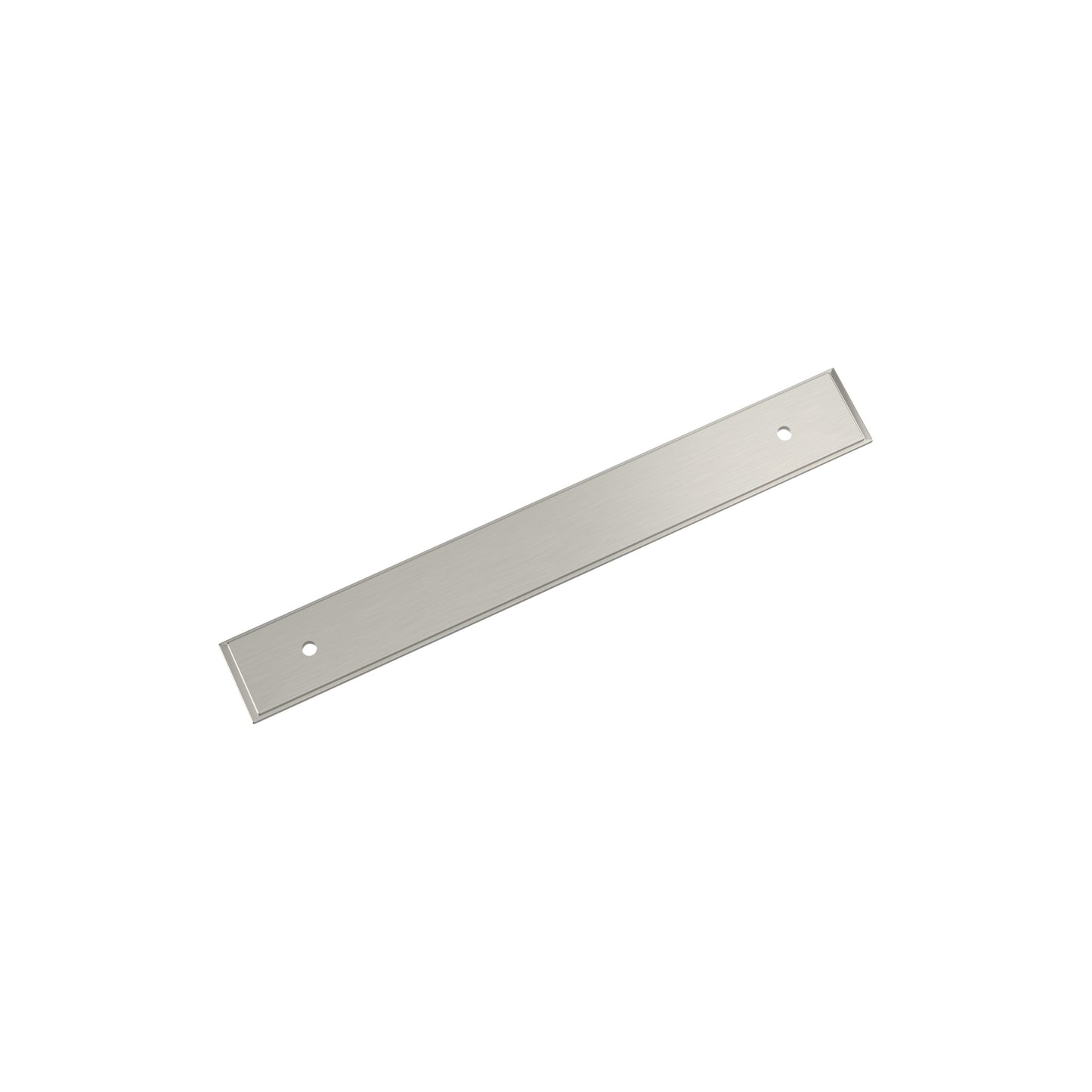 Amerock Maymont Backplate - 6-5/16 inch (160mm) CTC - Satin Nickel
