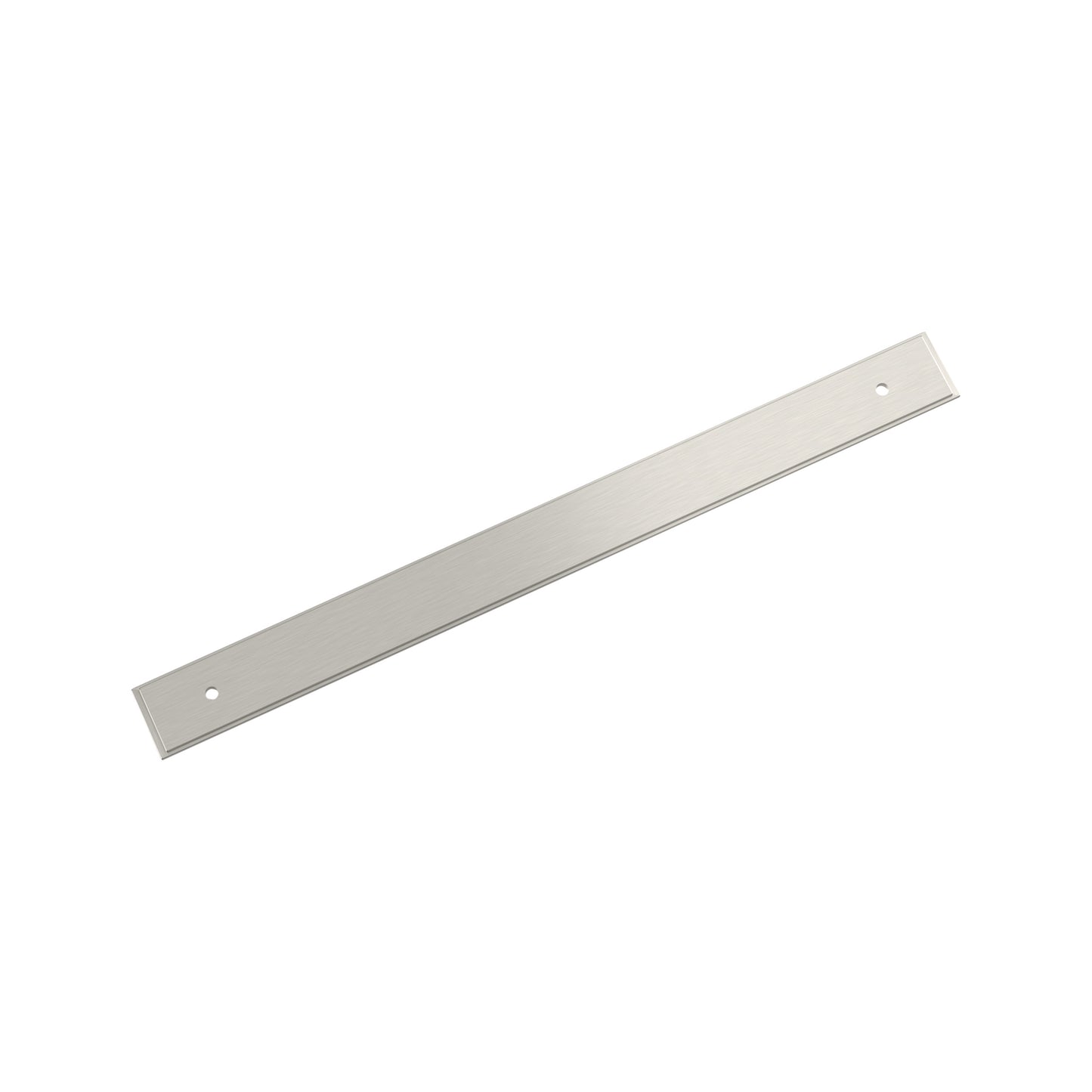 Amerock Maymont Backplate - 10-1/16 inch (256mm) CTC - Satin Nickel